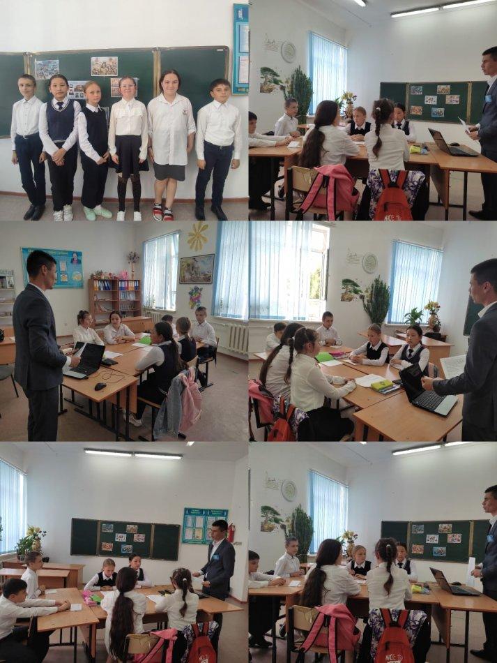 Классный час День победы "Никто не забыт, ничто не забыто! 6"Б" класс, классный руководитель Жузбаев Б.С.