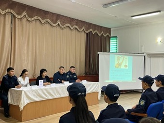 «Құқық бұзушылық пен қылмыстың  алдын алу» тақырыбында 7-11 сынып білім алушылары арасында кездесу өтті.