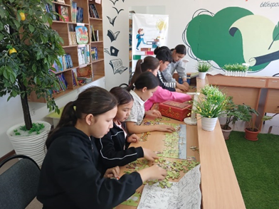 «Ойлан, құрастыр, тап» шығармашылық сабақ