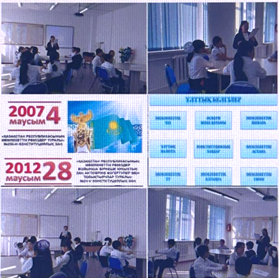 “Менің елімнің рәміздері” тақырыбында зияткерлік ойын