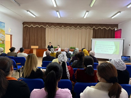 «Бүгінгі жасөспірімдерді тәрбиелеудегі өзекті мәселелер және шешу жолдары» атты жалпы ата-аналар жиналысы өткізілді.